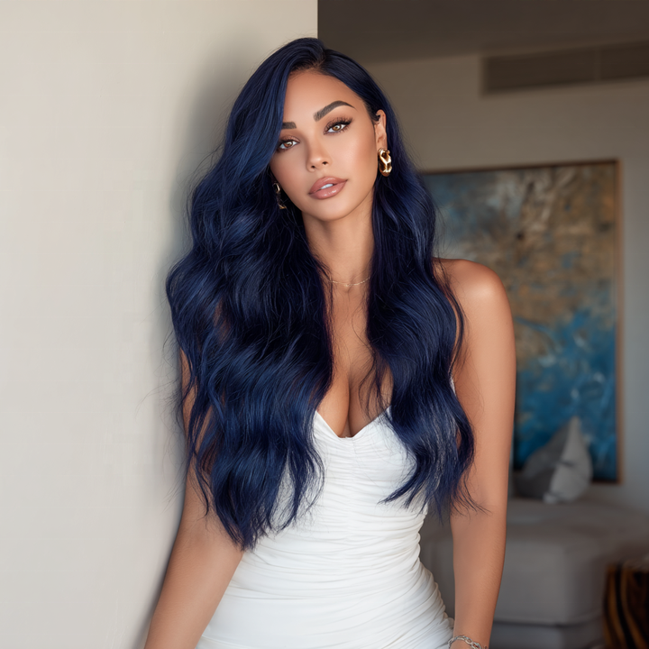 Synthetic Lace Wigs Transparent Lace Bob Wigs Heat Resistant Fiber